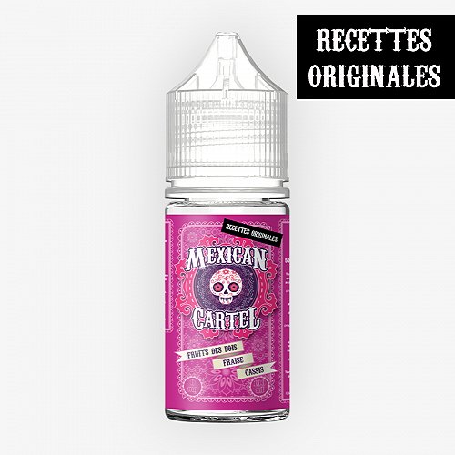 Fruits Des Bois Fraise Cassis Concentré Mexican Cartel 30ml