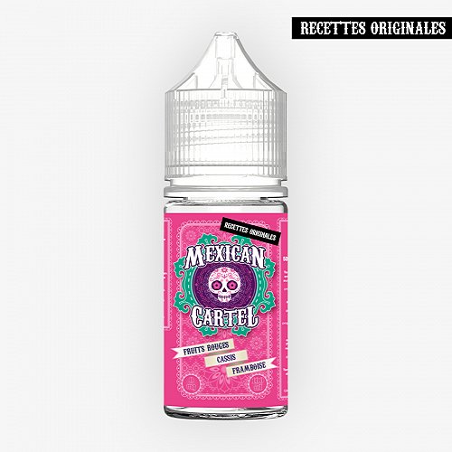 Fruits Rouges Cassis Framboise Concentré Mexican Cartel 30ml