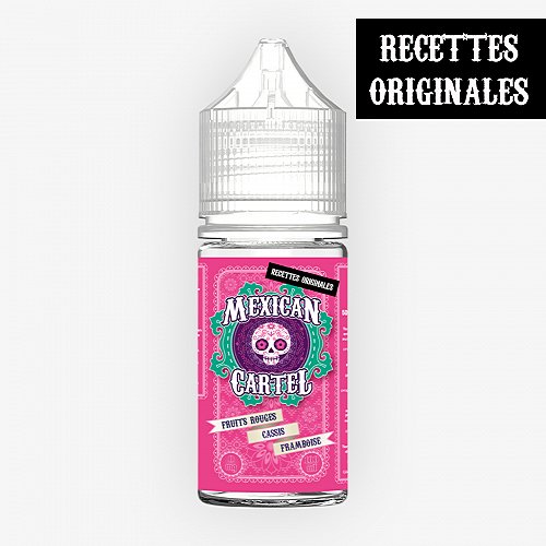 Fruits Rouges Cassis Framboise Concentré Mexican Cartel 30ml