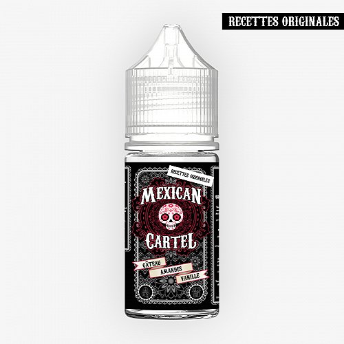 Gâteau Amandes Vanille Concentré Mexican Cartel 30ml