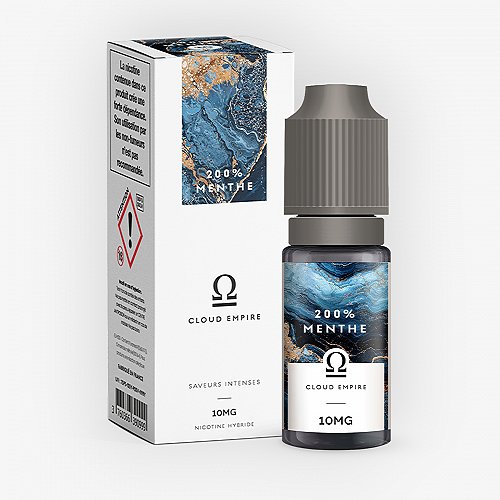 200% Menthe Nic Salt Hybride Cloud Empire The Fuu 10ml