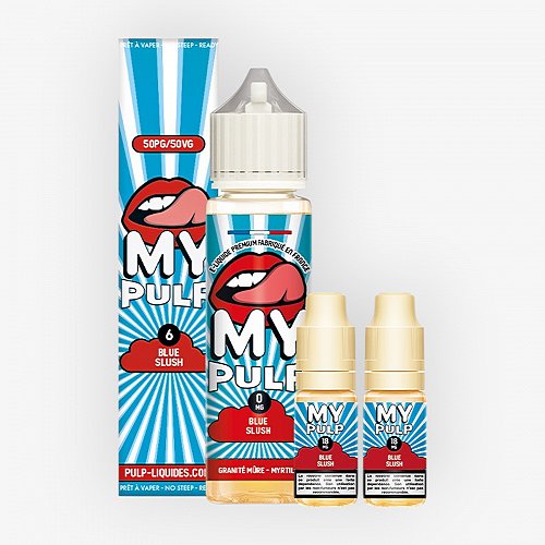 Pack 60ml Blue Slush My Pulp - 06mg