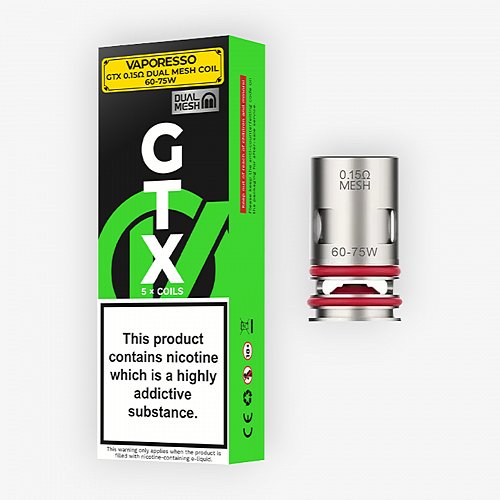 Résistances GTX-4 Dual Mesh Vaporesso
