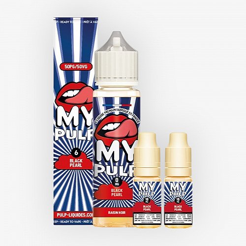 Pack 60ml Black Pearl My Pulp - 06mg