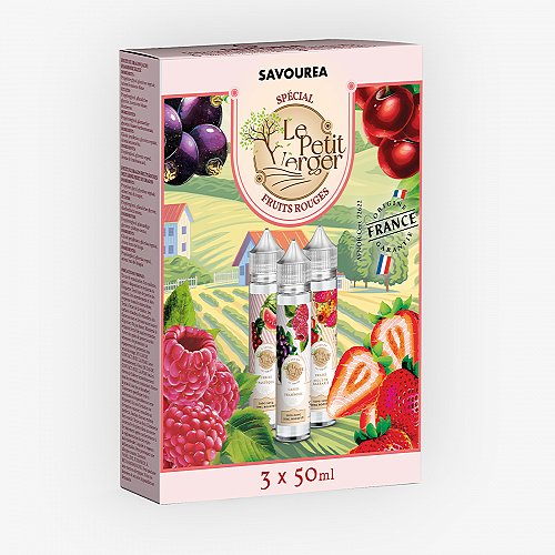 Pack 3x50ml Fruits Rouges Le Petit Verger