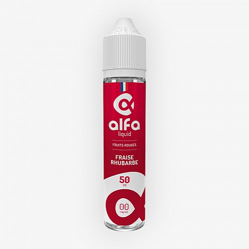 Fraise Rhubarbe Fruits Rouges Alfaliquid 50ml