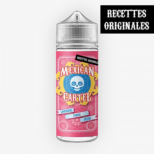 Limonade Fraise Pêche Mexican Cartel 100ml