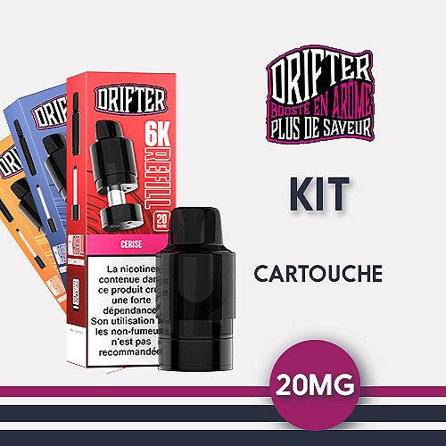 Cartouche Drifter Bar 6000 20mg