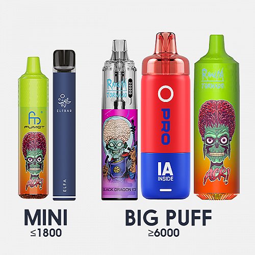 Puff 1200 Tornado Mini RandM Fumot