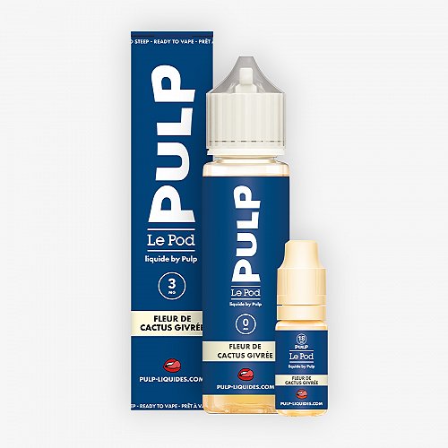 Pack 60ml Fleur De Cactus Givrée Pod Liquide Pulp - 03mg