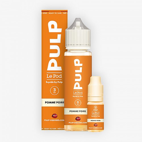 Pack 60ml Pomme Poire Pod Liquide Pulp - 03mg