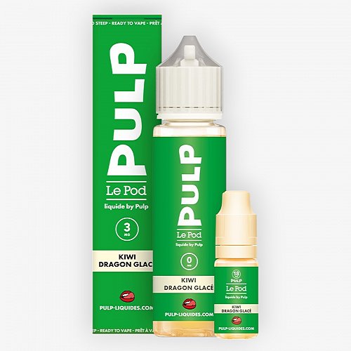 Pack 60ml Kiwi Dragon Glace Pod Liquide Pulp - 03mg