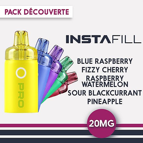 Pack Découverte Cartouches Opro IA Instafill