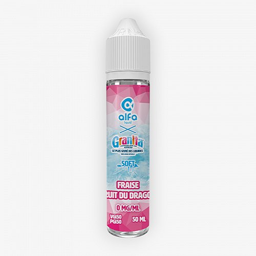 Fraise Fruit Du Dragon Granita Soft 50ml