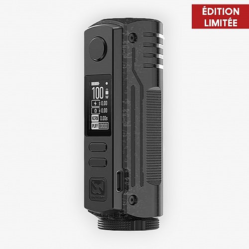 Box Rayden 100 V2 Carbone Forgé Brillant BD Vape