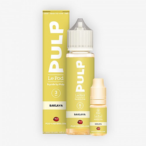 Pack 60ml Baklava Pod Liquide Pulp - 03mg