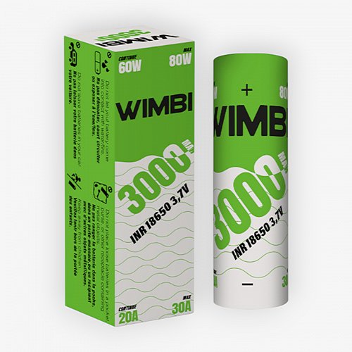 Accu 30A 18650 3000mAh Wimbi