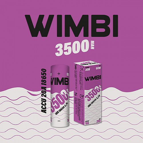 Accu 20A 18650 3500mAh Wimbi