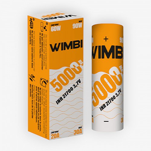 Accu 30A 21700 5000mAh Wimbi