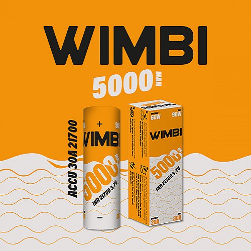 Accu 30A 21700 5000mAh Wimbi