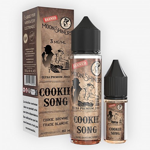 Pack 60ml Cookie Song Moonshiners - 03mg