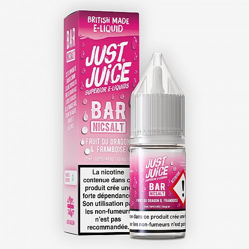 Fruit Du Dragon & Framboise Bar Nicsalt Just Juice 10ml