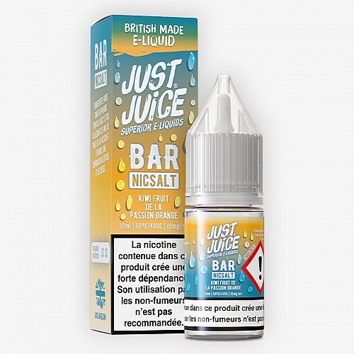 Kiwi Fruit de la Passion Orange Bar Nicsalt Just Juice 10ml