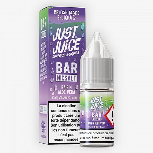 Raisin Aloe Vera Bar Nicsalt Just Juice 10ml