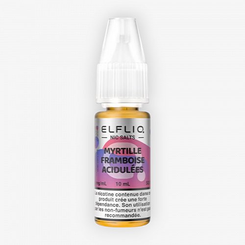 Myrtille Framboise Acidulées Elfliq Elfbar 10ml