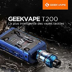 Le Geekvape T200 Aegis Touch : le kit a écran tactile le plus intelligent de tous les temps ! 