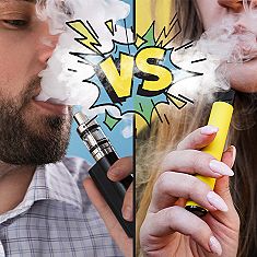 Puff vs kit : le duel des cigarettes électroniques