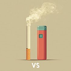 Est-ce mieux de fumer, la cigarette ou la puff ?