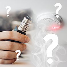 Peut-on vapoter sans risque sous un détecteur de fumée ?