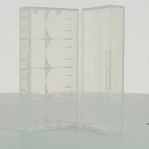 Boîte 2 Accus 18650 Transparent Boîte 2 Accus 18650 Transparent