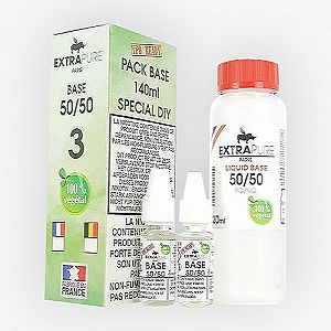 Pack Base 140ml 50/50 03mg Extrapure Pack Base 140ml 50/50 03mg Extrapure
