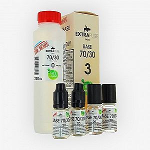 Pack Base 260ml 70/30 03mg Extrapure Pack Base 260ml 70/30 03mg Extrapure