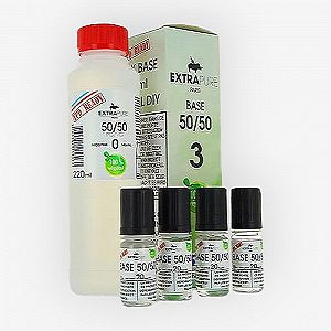 Pack Base 260ml 50/50 03mg Extrapure Pack Base 260ml 50/50 03mg Extrapure
