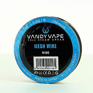 Bobine Mesh Wire NI80-100 Vandy Vape Bobine Mesh Wire NI80-100 Vandy Vape