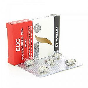 Pack de 5 résistances EUC Mini CCELL 1.3ohm Vaporesso Pack de 5 résistances EUC Mini CCELL 1.3ohm Vaporesso