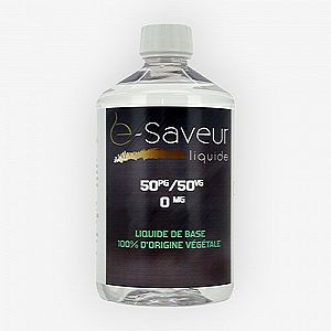 Base 500ml 50/50 00mg E Saveur Base 500ml 50/50 00mg E Saveur