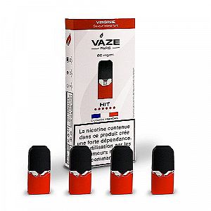 Pack de 4 cartouches Blond Fort (Virginie) Vaze Vape