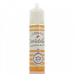 Tartelette Caramel & Beurre De Cacahuete Le Coq Qui Vape Premium 50ml Tartelette Caramel & Beurre De Cacahuete Le Coq Qui Vape Premium 50ml