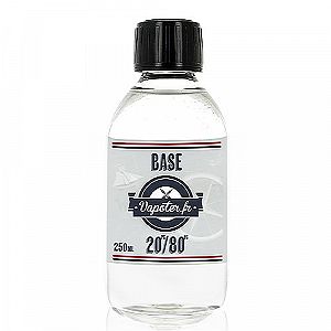 Base 250ml 20/80 00mg Vapoter.fr Base 250ml 20/80 00mg Vapoter.fr