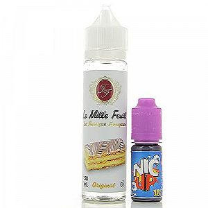 Le Mille Feuille La Fabrique Française 50ml + Booster Nic Up 10ml 18mg