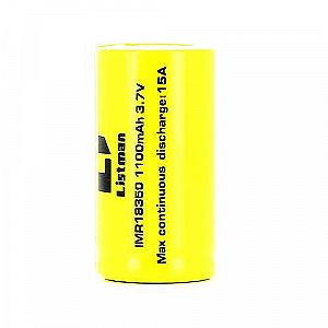 Accu 9A 18350 1100mah Listman Accu 9A 18350 1100mah Listman