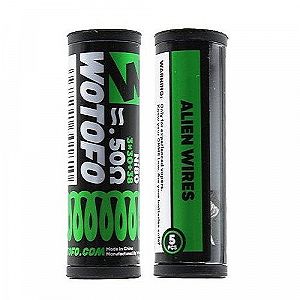 Pack de 5 coils Alien Wires NI 80 30*3+38 0.5ohm Wotofo Pack de 5 coils Alien Wires NI 80 30*3+38 0.5ohm Wotofo