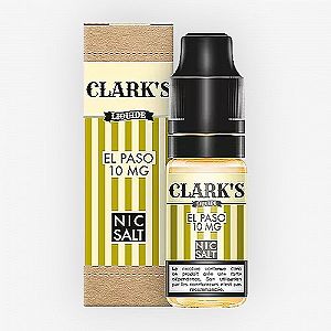 El Paso Nic Salt Clark's Liquide 10ml El Paso Nic Salt Clark's Liquide 10ml
