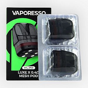 Pack de 2 cartouches + résistance Luxe X Vaporesso Pack de 2 cartouches + résistance Luxe X Vaporesso