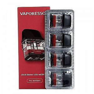 Pack de 4 cartouches Serie Xros Vaporesso Pack de 4 cartouches Serie Xros Vaporesso