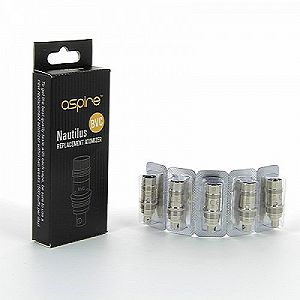 Pack 5 résistances BVC Nautilus 1,6 ohms Aspire Pack 5 résistances BVC Nautilus 1,6 ohms Aspire